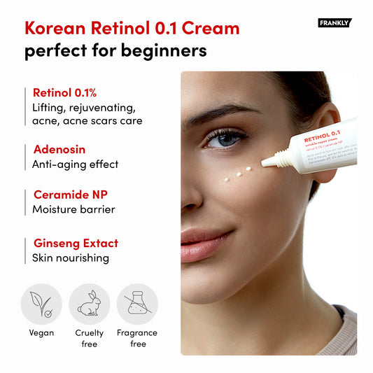 FRANKLY Retinol 0.1% Cream 30ml