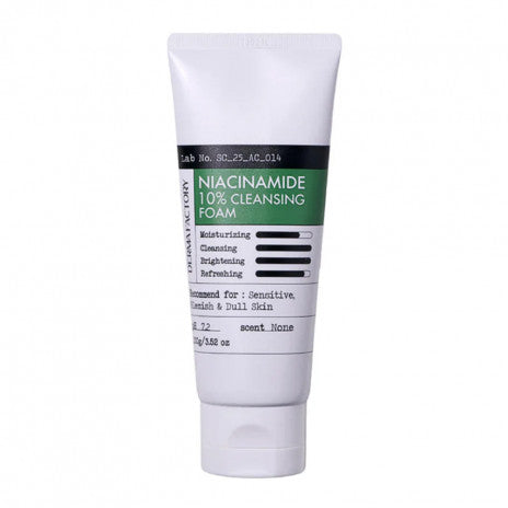 Dermafactory Niacinamide 10% Cleansing Foam 100g