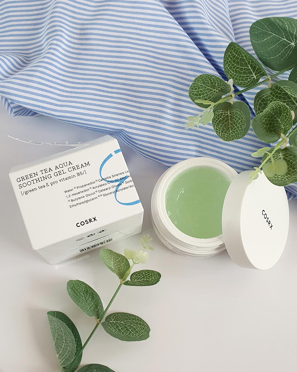 COSRX Green Tea Aqua Soothing Gel Cream 50ml