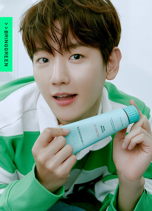 Bring Green Tea Tree Cica Soothing Cream 100ml Plus