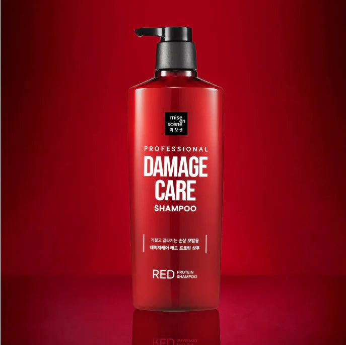 Miseenscene Damage Care Red Protein Shampoo 680ml
