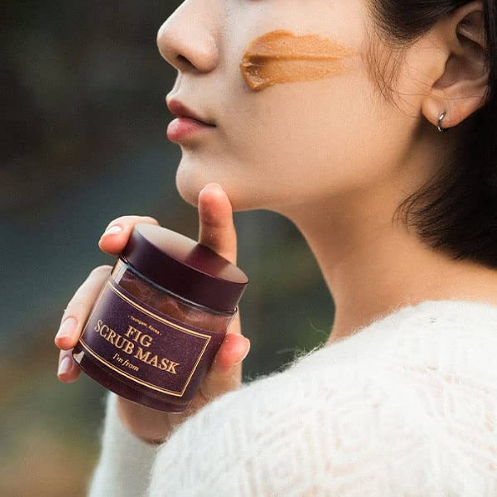 I'm From Fig Scrub Mask