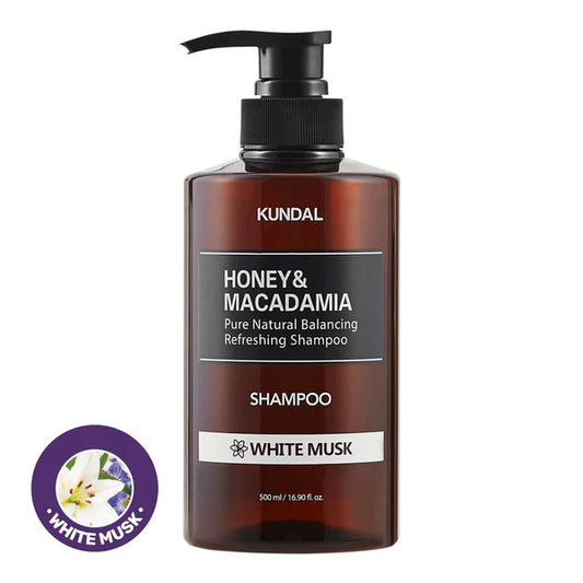 Kundal Honey & Macadamia Shampoo White Musk 500ml