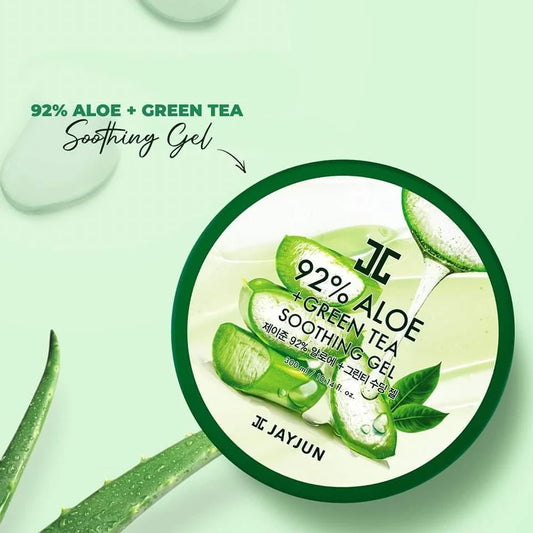 Jayjun 92% Aloe+Green Tea Soothing Gel 300ml