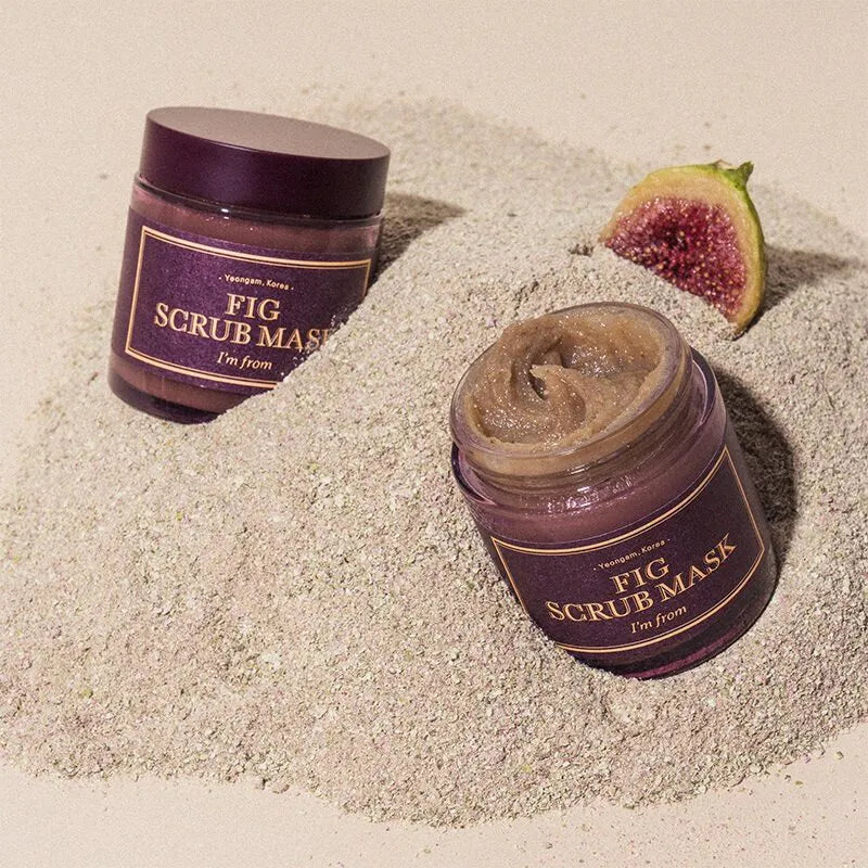 I'm From Fig Scrub Mask