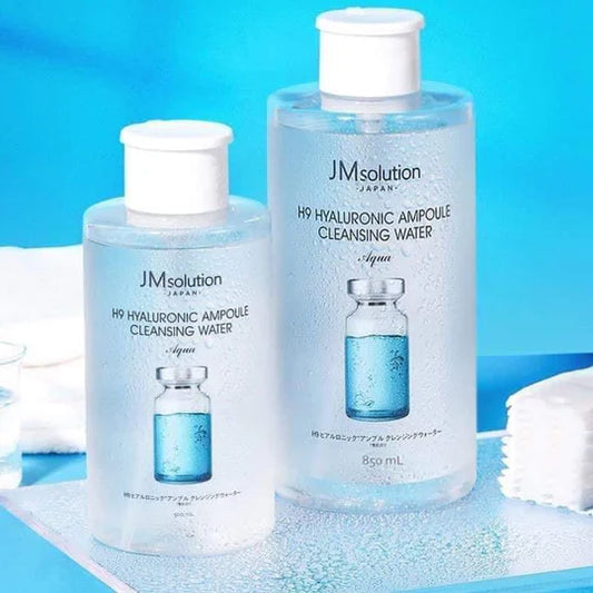 JM Solution H9 Hyaluronic Ampoule Cleansing Water 850ml