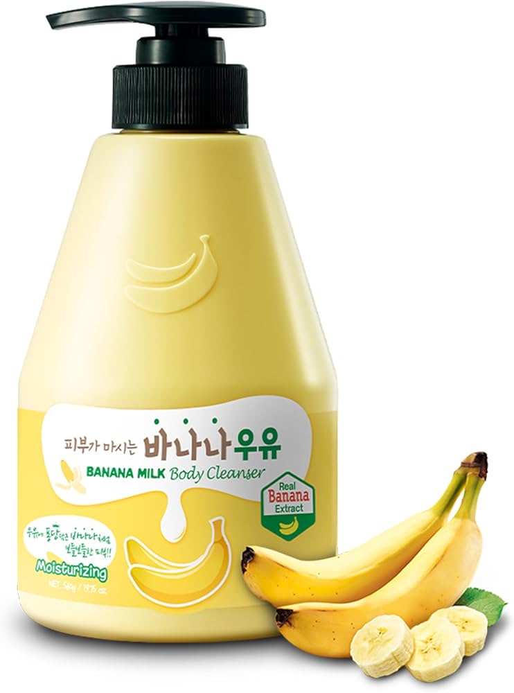 Kwailnara Banana Milk Body Cleanser 560g