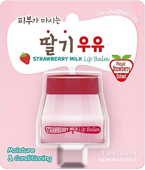 Kwailnara Strawberry Milk Lip Balm