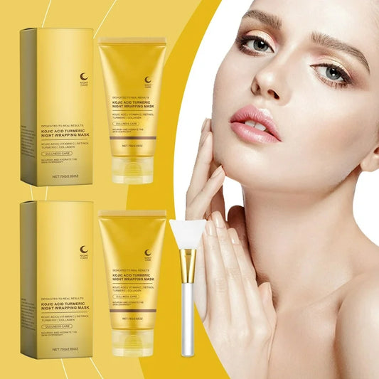 Medicube Kojic Acid Turmeric Night Wrapping Mask 7