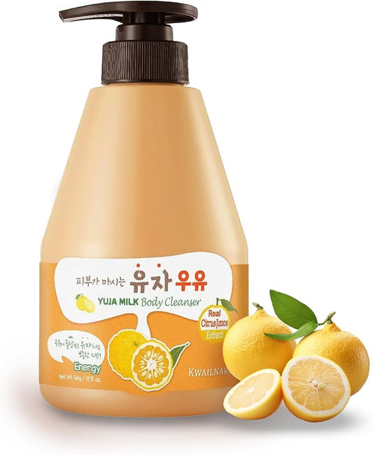 Kwailnara Yuja Milk Body Cleanser 560g