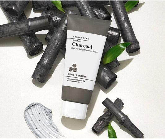 Bring Green Bamboo Charcoal Pore Purifying Cleansing Foam 300ml